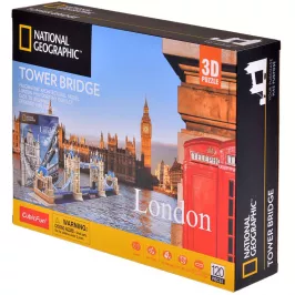 3D пазл National Geographic: Тауэрский мост (120 деталей) картинка 370985 - МосИгра